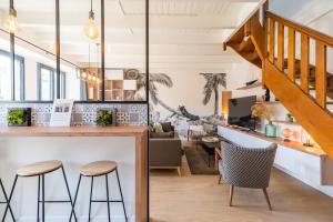 Cucina o angolo cottura di Paradis côtier - Maison vue mer à Loguivy