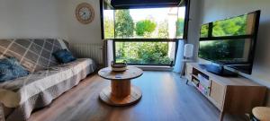 Zona d'estar a Appartement rénové totalement - Vue sur jardin - 52 m²
