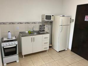 Virtuvė arba virtuvėlė apgyvendinimo įstaigoje RCM Vilas - STUDIO n 04