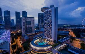 Ett flygfoto av Beautiful 2Bedroom apartment in Singapore!