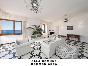 Posezení v ubytování Affittacamere Lo Scoglio (Guesthouse)