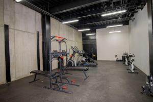 Fitness center at/o fitness facilities sa ¡Nuevo! Bamboo & ROCK (WTC & City Views)