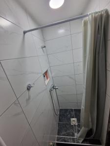 Koupelna v ubytování Apartman Kruna
