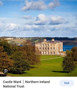 a picture of a castle ward northern ireland national trust at Bright Cottage, kingdom of mourne in Ballynoe