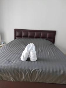 Postel nebo postele na pokoji v ubytování DeeverPool Villa