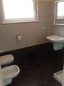 Koupelna v ubytování Villa in Val di Fiemme