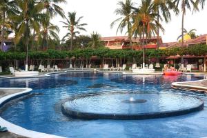Bazén v ubytování Villa en Playa Iguana, Ixtapa nebo v jeho okolí