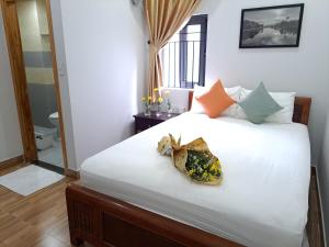 Postel nebo postele na pokoji v ubytování PHỐ XANH hotel - STAY 24H