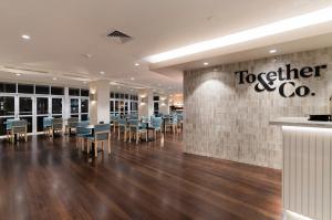 Restoranas ar kita vieta pavalgyti apgyvendinimo įstaigoje Hilton Garden Inn Darwin