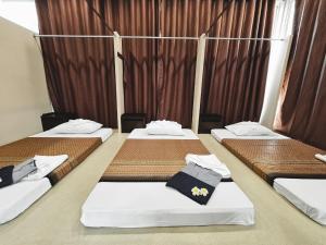 Postel nebo postele na pokoji v ubytování Luxury Pool Villa at Golden Sea Hua Hin