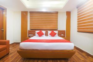 Postel nebo postele na pokoji v ubytování Hotel Sizzling Starr