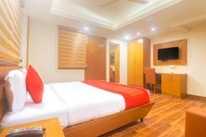 TV a/nebo společenská místnost v ubytování Hotel Sizzling Starr