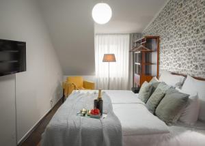 Postel nebo postele na pokoji v ubytování 4 Elements Apartments
