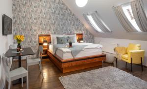 Postel nebo postele na pokoji v ubytování 4 Elements Apartments