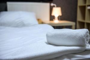 Postel nebo postele na pokoji v ubytování Hostel Seven