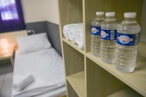 Postel nebo postele na pokoji v ubytování Hostel Seven