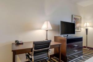 TV a/nebo společenská místnost v ubytování Best Western PLUS Rockwall Inn & Suites