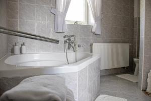 Kúpeľňa v ubytovaní Apartmány u Petry