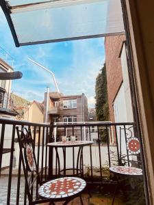Balkón nebo terasa v ubytování B&B BedStarLine
