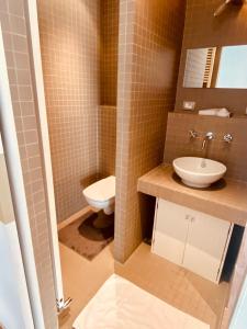 Koupelna v ubytování B&B BedStarLine