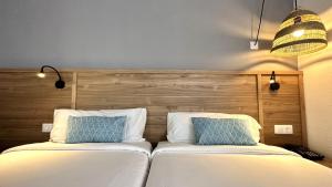 Ein Bett oder Betten in einem Zimmer der Unterkunft Caleta Dorada