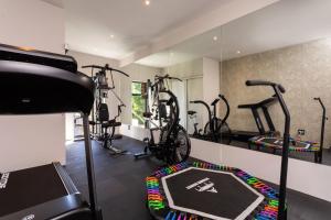 Fitness centrum a/nebo fitness zařízení v ubytování Nova Boutique Hotel, spa and conference venue