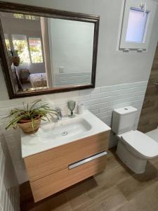 Vannituba majutusasutuses Chalet SAO PAULO cerca de la playa +27 fotot