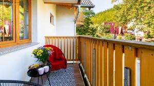 Balkón alebo terasa v ubytovaní Wonder Home - Apartamenty położone blisko deptaka, licznych restauracji i sklepów
