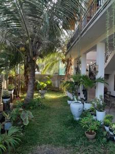 Zahrada ubytování Rose Fort Homestay