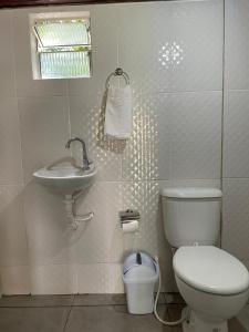 Bilik mandi di Casa da Mata Marajó