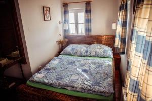 Łóżko lub łóżka w pokoju w obiekcie Dvůr Pohody