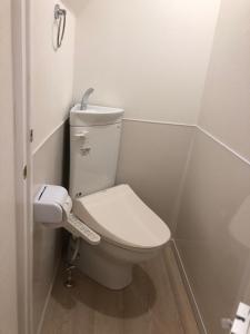 Kúpeľňa v ubytovaní Oku Apartment