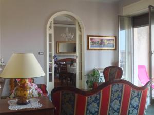 Posezení v ubytování B&B Bruxelles Margherita