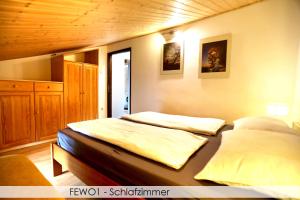 a bedroom with two beds in a room at Anica Iles in Viskovo