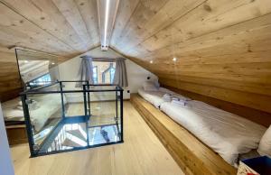 Posteľ alebo postele v izbe v ubytovaní Megève - Chalet Yack - Premium jusqu'à 15 pers