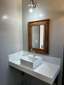 Kúpeľňa v ubytovaní Casa da Tuta Pousada