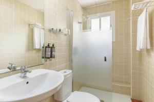 Koupelna v ubytování Hotel Best Siroco