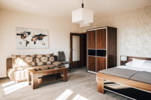 Postel nebo postele na pokoji v ubytování Hotel Elegance