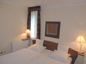 Posteľ alebo postele v izbe v ubytovaní Luxus Golf Apartment