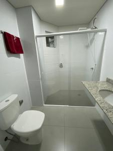 Koupelna v ubytování Edifício Madrid | Ayrton Senna