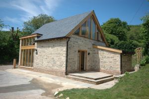 The building where the vacation home is located 