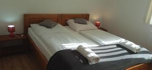 Postel nebo postele na pokoji v ubytování Guest House Kovalik