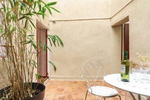 Αίθριο ή υπαίθριος χώρος στο Duplex en plein centre historique Aix en provence