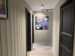 TV a/nebo společenská místnost v ubytování Apartment in Tromsø Mainstreet