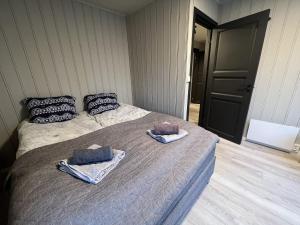Postel nebo postele na pokoji v ubytování Apartment in Tromsø Mainstreet