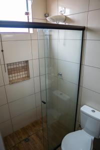 Koupelna v ubytování Hotel Nixon Próximo, Rodoviária, Prefeitura e a Matriz central