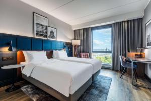 Katil atau katil-katil dalam bilik di Radisson Blu Scandinavia Hotel, Copenhagen
