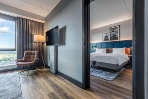 Katil atau katil-katil dalam bilik di Radisson Blu Scandinavia Hotel, Copenhagen