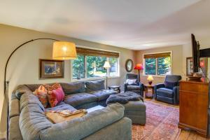 a living room with a couch and two chairs at Red Lodge Mountain Home Less Than 7 Miles to Ski Slopes! in Red Lodge