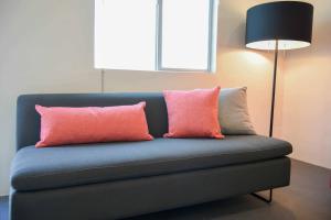 Χώρος καθιστικού στο Hollywood Guesthouse